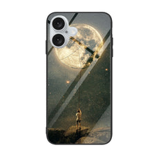 Load image into Gallery viewer, Colorful Painted Glass Phone Case, For iPhone 16 Pro Max, For iPhone 16 Pro, For iPhone 16 Plus