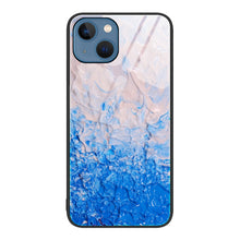 Load image into Gallery viewer, Marble Pattern Glass Protective Phone Case, For iPhone 15 Plus, For iPhone 15