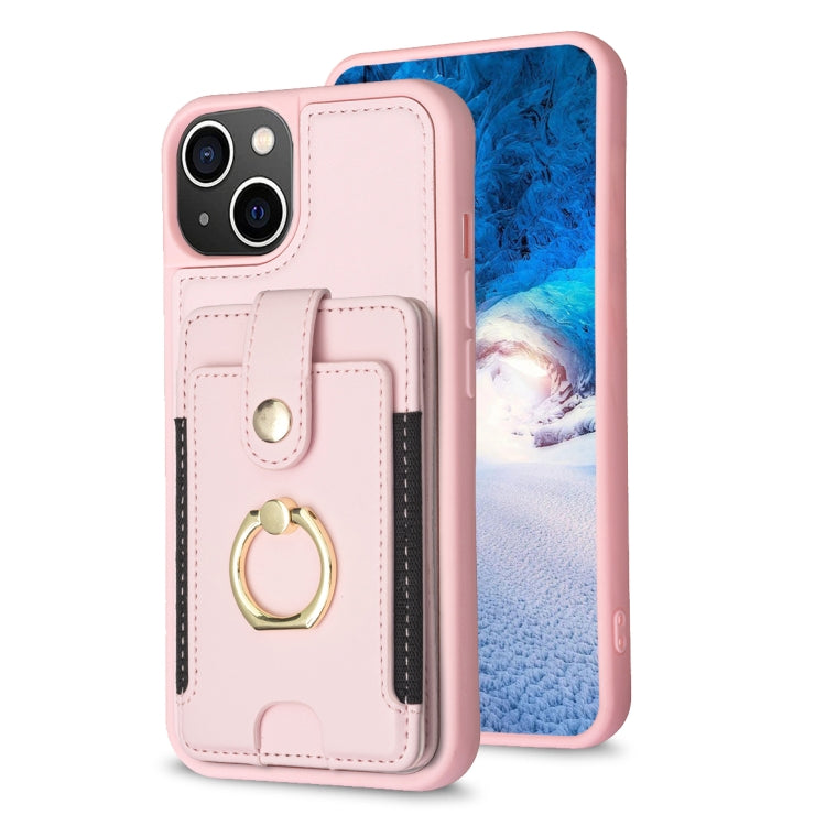 BF27 Metal Ring Card Bag Holder Phone Case, For iPhone 12 Pro Max, For iPhone 11 Pro Max, For iPhone 11, For iPhone 11 Pro, For iPhone X / XS, For iPhone XR