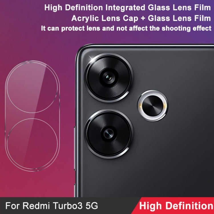 imak High Definition Integrated Glass Lens Film, For Xiaomi Redmi Turbo 3 5G, For Xiaomi Poco M6 5G, For Xiaomi Redmi Note 13 Pro 4G Global, For Xiaomi Redmi Note 13 4G Global, For Xiaomi Redmi 13C 5G / 13R 5G, For Xiaomi Redmi K70 5G/K70 Pro 5G/K70E 5...
