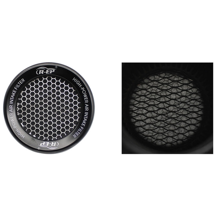 XH-UN077-079 Car High Flow Cold Cone Engine Air Intake Filter, 63mm, 76mm, 101mm