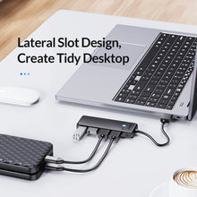 Load image into Gallery viewer, ORICO PAPW4A-U3 4 in 1 USB to USB Multi-function Docking Station HUB Adapter, PAPW4A-U3