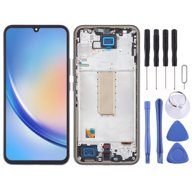 Original LCD Screen Digitizer Full Assembly with Frame
