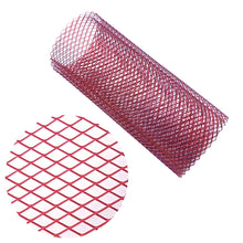 Load image into Gallery viewer, XH-6013 100x33cm Universal Car Grill Mesh Aluminum Alloy Grille Insert Bumper, Small Hole, Large Hole