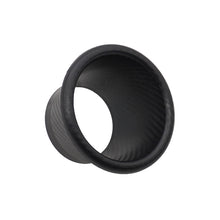 Load image into Gallery viewer, XH-UN099 Carbon Fiber Car Front Bumper Turbo Air Intake Inlet Pipe Air Funnel Kit, Round, Square