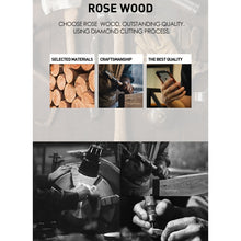 Load image into Gallery viewer, R-JUST Metal + Wood Frame Protective Case, For iPhone 11, For iPhone 11 Pro, For iPhone 11 Pro Max, For iPhone SE 2022 / SE 2020 / 8 / 7, For iPhone X / XS, For iPhone XS Max, For iPhone XR