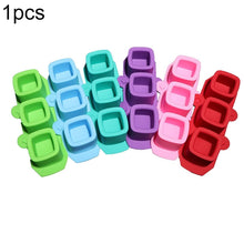 Load image into Gallery viewer, 3 Cups Love Ice Tray Silicone Mold Succulent Plaster Mold, Random Color Delivery