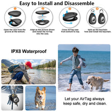 Load image into Gallery viewer, 2pcs Waterproof Anti-drop Anti-lost Tracker Positioning TPU Protective Case for AirTag 2nd Gen / AirTag 1st Gen
