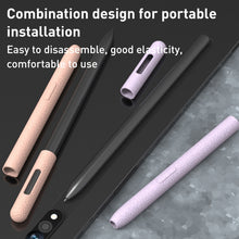 Load image into Gallery viewer, LOVE MEI Frosted Leather Texture Silicone Protective Pen Case