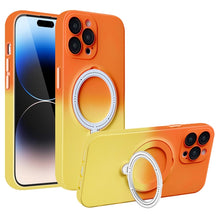 Load image into Gallery viewer, Gradient TPU MagSafe Holder Phone Case, For iPhone 14 Plus, For iPhone 14, For iPhone 14 Pro, For iPhone 14 Pro Max, For iPhone 13 Pro Max, For iPhone 13 Pro, For iPhone 13, For iPhone 12