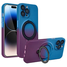 Load image into Gallery viewer, Gradient TPU MagSafe Holder Phone Case, For iPhone 14 Plus, For iPhone 14, For iPhone 14 Pro, For iPhone 14 Pro Max, For iPhone 13 Pro Max, For iPhone 13 Pro, For iPhone 13, For iPhone 12