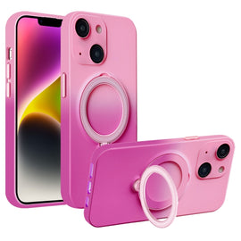 Gradient TPU MagSafe Holder Phone Case, For iPhone 14 Plus, For iPhone 14, For iPhone 14 Pro, For iPhone 14 Pro Max, For iPhone 13 Pro Max, For iPhone 13 Pro, For iPhone 13, For iPhone 12