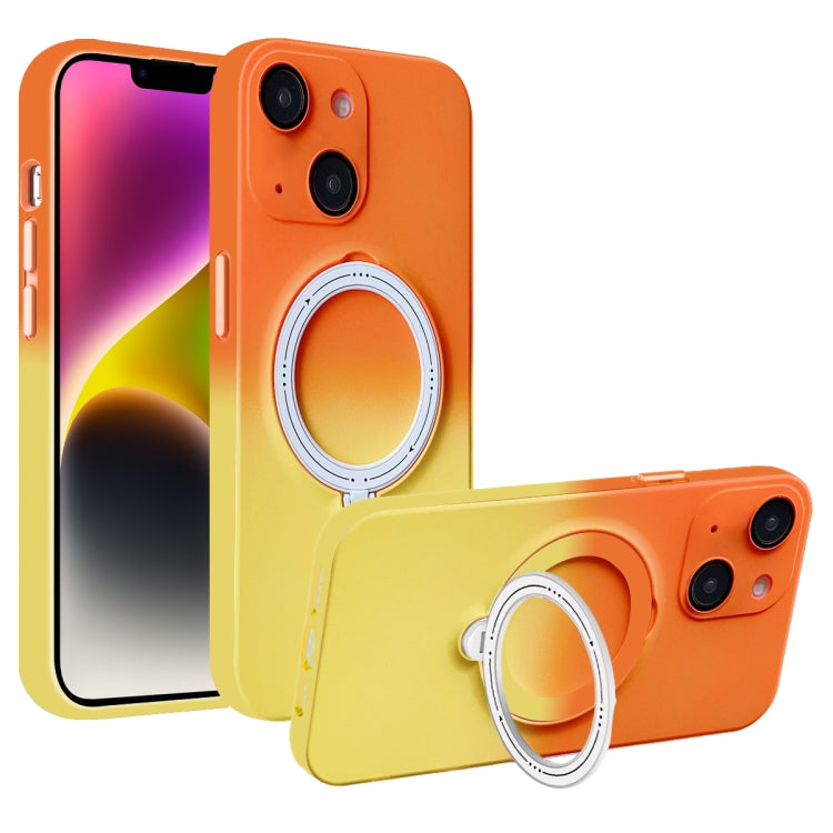 Gradient TPU MagSafe Holder Phone Case, For iPhone 14 Plus, For iPhone 14, For iPhone 14 Pro, For iPhone 14 Pro Max, For iPhone 13 Pro Max, For iPhone 13 Pro, For iPhone 13, For iPhone 12