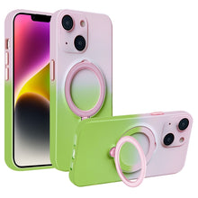 Load image into Gallery viewer, Gradient TPU MagSafe Holder Phone Case, For iPhone 14 Plus, For iPhone 14, For iPhone 14 Pro, For iPhone 14 Pro Max, For iPhone 13 Pro Max, For iPhone 13 Pro, For iPhone 13, For iPhone 12