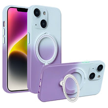 Load image into Gallery viewer, Gradient TPU MagSafe Holder Phone Case, For iPhone 14 Plus, For iPhone 14, For iPhone 14 Pro, For iPhone 14 Pro Max, For iPhone 13 Pro Max, For iPhone 13 Pro, For iPhone 13, For iPhone 12