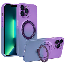 Load image into Gallery viewer, Gradient TPU MagSafe Holder Phone Case, For iPhone 14 Plus, For iPhone 14, For iPhone 14 Pro, For iPhone 14 Pro Max, For iPhone 13 Pro Max, For iPhone 13 Pro, For iPhone 13, For iPhone 12