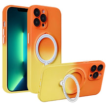 Load image into Gallery viewer, Gradient TPU MagSafe Holder Phone Case, For iPhone 14 Plus, For iPhone 14, For iPhone 14 Pro, For iPhone 14 Pro Max, For iPhone 13 Pro Max, For iPhone 13 Pro, For iPhone 13, For iPhone 12