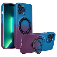 Load image into Gallery viewer, Gradient TPU MagSafe Holder Phone Case, For iPhone 14 Plus, For iPhone 14, For iPhone 14 Pro, For iPhone 14 Pro Max, For iPhone 13 Pro Max, For iPhone 13 Pro, For iPhone 13, For iPhone 12