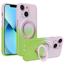 Load image into Gallery viewer, Gradient TPU MagSafe Holder Phone Case, For iPhone 14 Plus, For iPhone 14, For iPhone 14 Pro, For iPhone 14 Pro Max, For iPhone 13 Pro Max, For iPhone 13 Pro, For iPhone 13, For iPhone 12