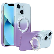 Load image into Gallery viewer, Gradient TPU MagSafe Holder Phone Case, For iPhone 14 Plus, For iPhone 14, For iPhone 14 Pro, For iPhone 14 Pro Max, For iPhone 13 Pro Max, For iPhone 13 Pro, For iPhone 13, For iPhone 12