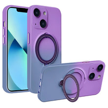 Load image into Gallery viewer, Gradient TPU MagSafe Holder Phone Case, For iPhone 14 Plus, For iPhone 14, For iPhone 14 Pro, For iPhone 14 Pro Max, For iPhone 13 Pro Max, For iPhone 13 Pro, For iPhone 13, For iPhone 12