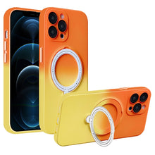 Load image into Gallery viewer, Gradient TPU MagSafe Holder Phone Case, For iPhone 12 Pro Max, For iPhone 12 Pro, For iPhone 11 Pro Max, For iPhone 11, For iPhone 11 Pro