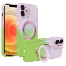 Load image into Gallery viewer, Gradient TPU MagSafe Holder Phone Case, For iPhone 14 Plus, For iPhone 14, For iPhone 14 Pro, For iPhone 14 Pro Max, For iPhone 13 Pro Max, For iPhone 13 Pro, For iPhone 13, For iPhone 12