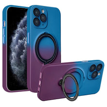 Load image into Gallery viewer, Gradient TPU MagSafe Holder Phone Case, For iPhone 12 Pro Max, For iPhone 12 Pro, For iPhone 11 Pro Max, For iPhone 11, For iPhone 11 Pro