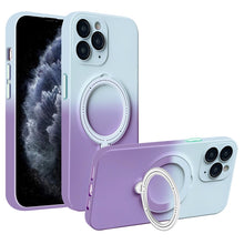 Load image into Gallery viewer, Gradient TPU MagSafe Holder Phone Case, For iPhone 12 Pro Max, For iPhone 12 Pro, For iPhone 11 Pro Max, For iPhone 11, For iPhone 11 Pro