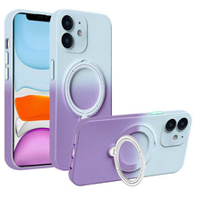 Load image into Gallery viewer, Gradient TPU MagSafe Holder Phone Case, For iPhone 12 Pro Max, For iPhone 12 Pro, For iPhone 11 Pro Max, For iPhone 11, For iPhone 11 Pro