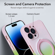 Load image into Gallery viewer, Gradient TPU MagSafe Holder Phone Case, For iPhone 12 Pro Max, For iPhone 12 Pro, For iPhone 11 Pro Max, For iPhone 11, For iPhone 11 Pro