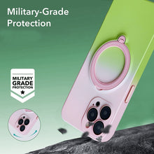 Load image into Gallery viewer, Gradient TPU MagSafe Holder Phone Case, For iPhone 14 Plus, For iPhone 14, For iPhone 14 Pro, For iPhone 14 Pro Max, For iPhone 13 Pro Max, For iPhone 13 Pro, For iPhone 13, For iPhone 12