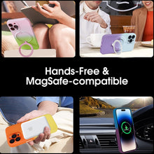 Load image into Gallery viewer, Gradient TPU MagSafe Holder Phone Case, For iPhone 12 Pro Max, For iPhone 12 Pro, For iPhone 11 Pro Max, For iPhone 11, For iPhone 11 Pro
