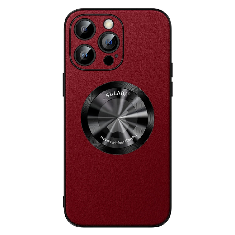SULADA Microfiber Leather MagSafe Magnetic Phone Case, For iPhone 14 Pro, For iPhone 14 Pro Max, For iPhone 13 Pro Max, For iPhone 13 Pro, For iPhone 13, For iPhone 12