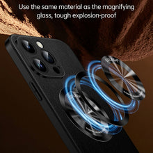 Load image into Gallery viewer, SULADA Microfiber Leather MagSafe Magnetic Phone Case, For iPhone 15 Pro Max, For iPhone 15 Pro, For iPhone 15 Plus, For iPhone 15, For iPhone 14 Plus, For iPhone 14
