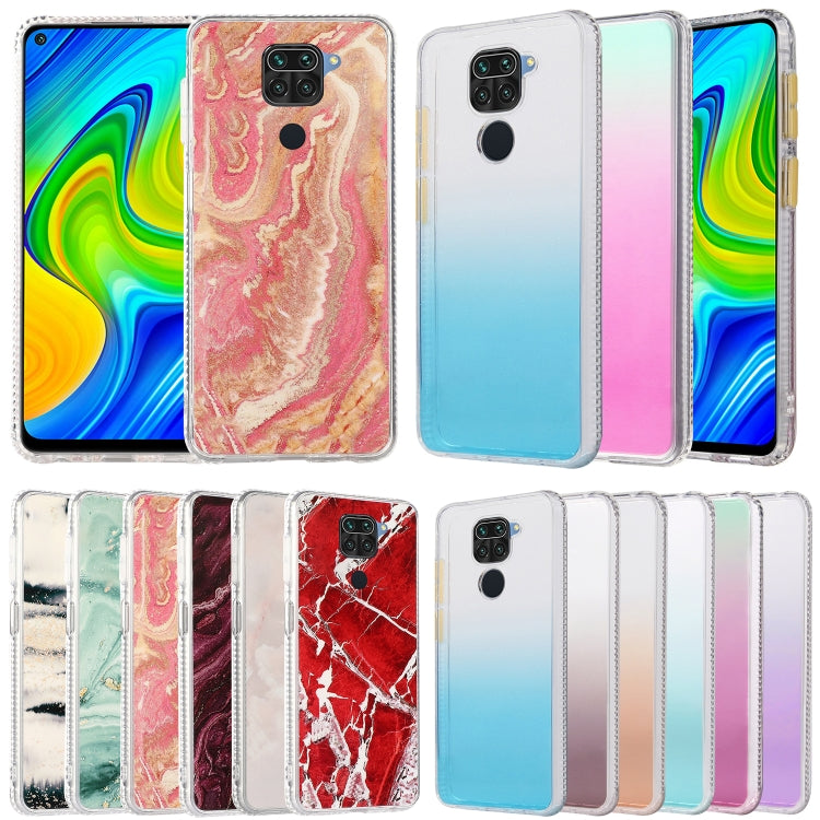 2pcs Gradient Marble Phone Case