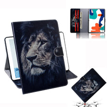 Load image into Gallery viewer, Colored Drawing Pattern Horizontal Flip PU Leather Case with Holder &amp; Card Slots &amp; Wallet