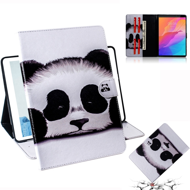 Colored Drawing Pattern Horizontal Flip PU Leather Case with Holder & Card Slots & Wallet