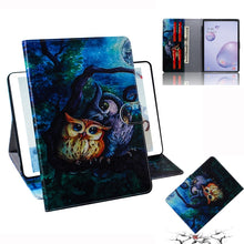 Load image into Gallery viewer, Colored Drawing Pattern Horizontal Flip PU Leather Case with Holder &amp; Card Slots &amp; Wallet