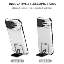 Load image into Gallery viewer, Stereoscopic Holder Sliding Camshield Phone Case, For iPhone 15 Plus, For iPhone 15