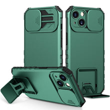 Load image into Gallery viewer, Stereoscopic Holder Sliding Camshield Phone Case, For iPhone 15 Plus, For iPhone 15