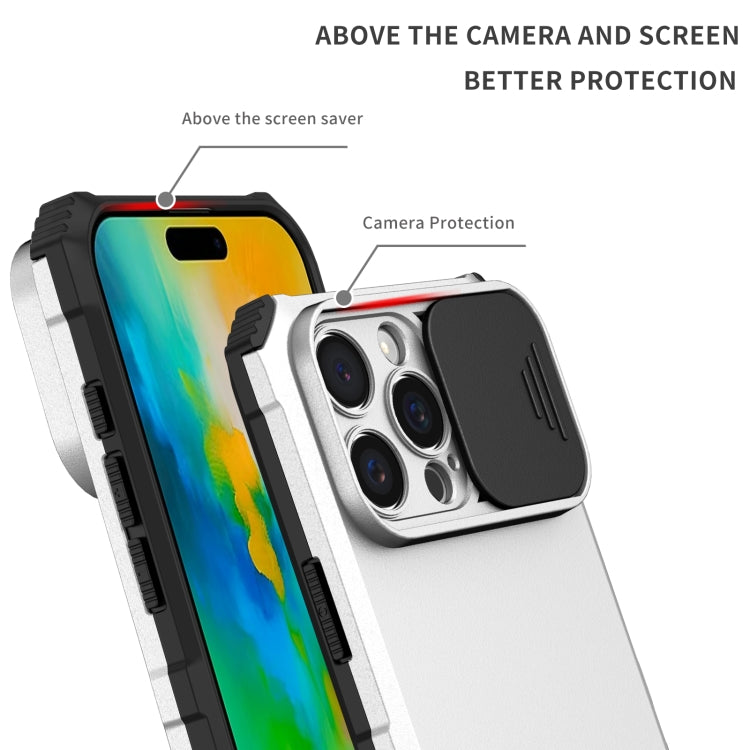 Stereoscopic Holder Sliding Camshield Phone Case, For iPhone 16 Pro Max, For iPhone 16 Pro, For iPhone 16 Plus, For iPhone 16, For iPhone 15 Pro Max, For iPhone 15 Pro