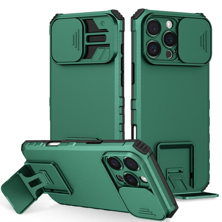 Stereoscopic Holder Sliding Camshield Phone Case, For iPhone 16 Pro Max, For iPhone 16 Pro, For iPhone 16 Plus, For iPhone 16, For iPhone 15 Pro Max, For iPhone 15 Pro