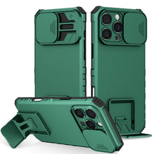 Load image into Gallery viewer, Stereoscopic Holder Sliding Camshield Phone Case, For iPhone 16 Pro Max, For iPhone 16 Pro, For iPhone 16 Plus, For iPhone 16, For iPhone 15 Pro Max, For iPhone 15 Pro