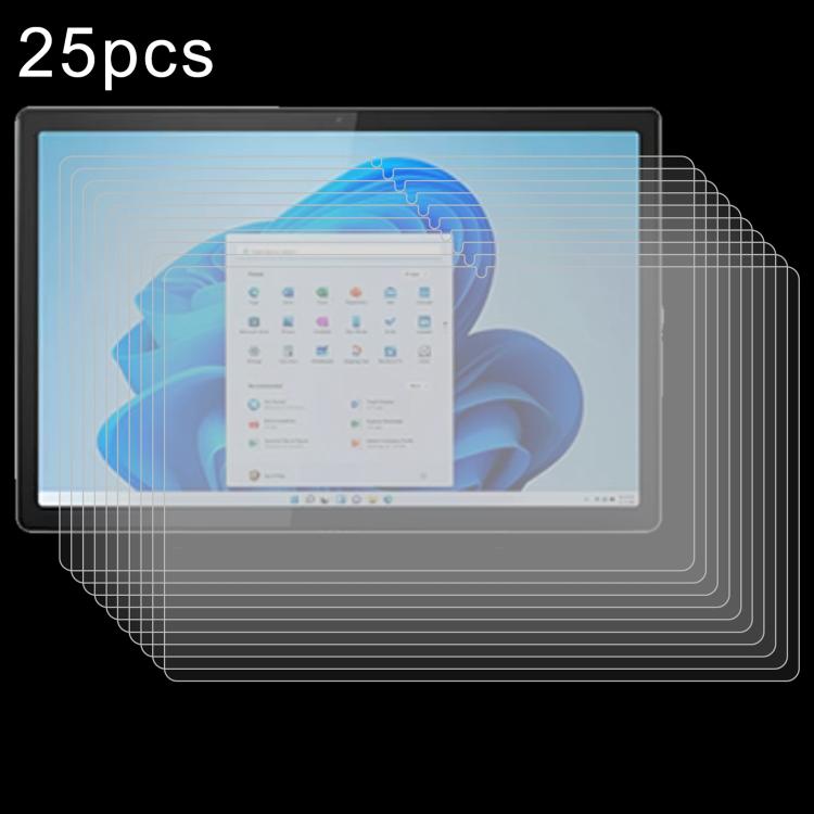 25 PCS/Pack 9H 0.3mm Explosion-proof Tempered Glass Film, For Lenovo Chromebook Duet EDu G2 10.95, For Lenovo IdeaPad Tablet 11 inch, For Lenovo Tab K11 Gen2 11 inch, For Lenovo Qitian D12 12.4 inch, For Lenovo Lecoo Pad 12.7 inch                      ...