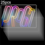 25pcs 9H 0.3mm Explosion-proof Tempered Glass Film