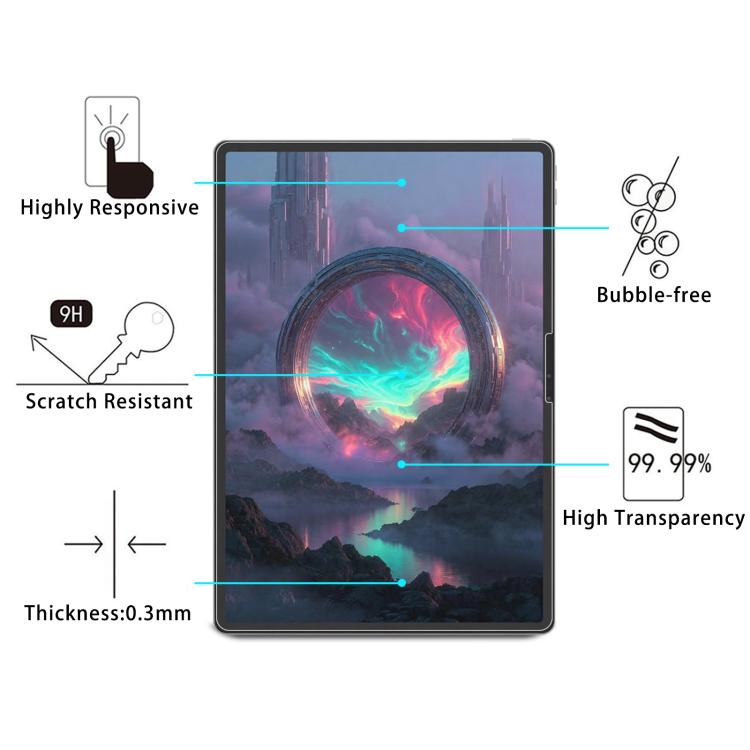 25pcs 9H 0.3mm Explosion-proof Tempered Glass Film, For Lenovo Legion Y900 13 inch, For Lenovo ThinkTab X11 Gen 1 10.95 inch, For Lenovo Idea Tab Pro Gen2, For Lenovo Xiaoxin GT / Xiaoxin Pro 13, For Lenovo Tab Plus Gen2 12.1                           ...