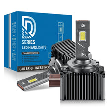 Load image into Gallery viewer, P15 1 Pair D1S / D1R DC10-32V / 35W / 6000K / 4000LM IP68 Waterproof Car LED Headlight, D1S / D1R