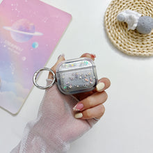 Load image into Gallery viewer, Transparent Glitter Bluetooth Earphone Protective Case, For AirPods Pro 2, For AirPods 3, For AirPods Pro