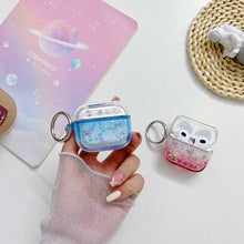 Load image into Gallery viewer, Transparent Glitter Bluetooth Earphone Protective Case, For AirPods Pro 2, For AirPods 3, For AirPods Pro